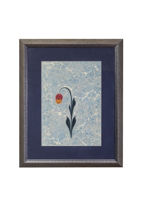 Boynu Bükük Lale Ebru Tablo