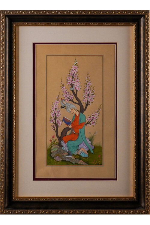 Kitap Okuyan Güzel Tablo