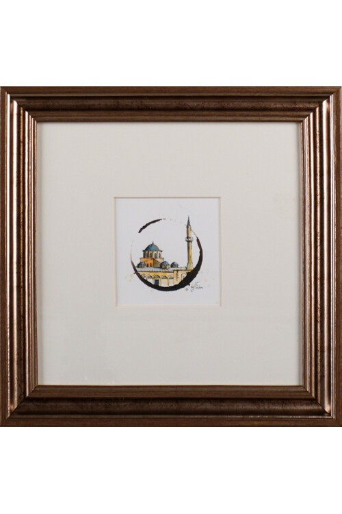 tek minareli Camii Tablo